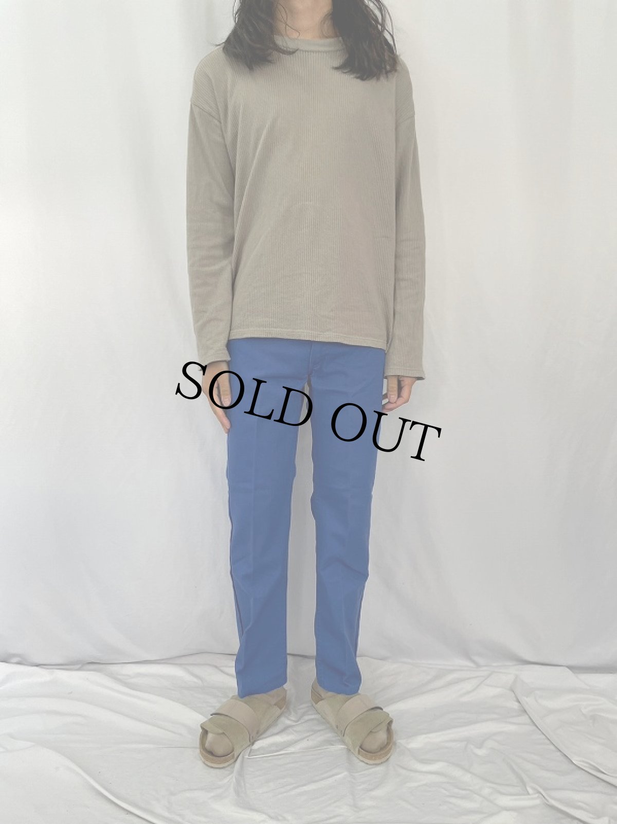 画像2: 80's〜 Levi's 505-2818 USA製 カラー カツラギパンツ W31 (2)