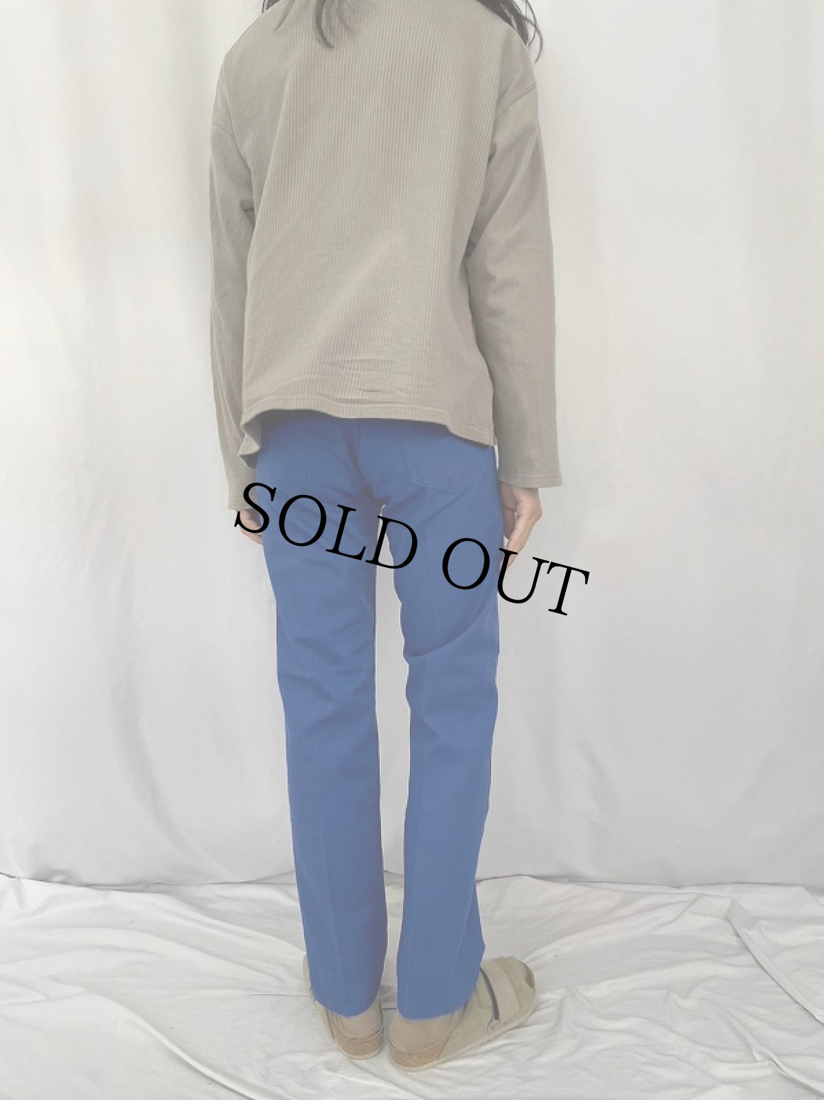 画像4: 80's〜 Levi's 505-2818 USA製 カラー カツラギパンツ W31 (4)