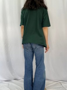 画像4: 90's GAP USA製 無地ポケットTシャツ XL GREEN (4)