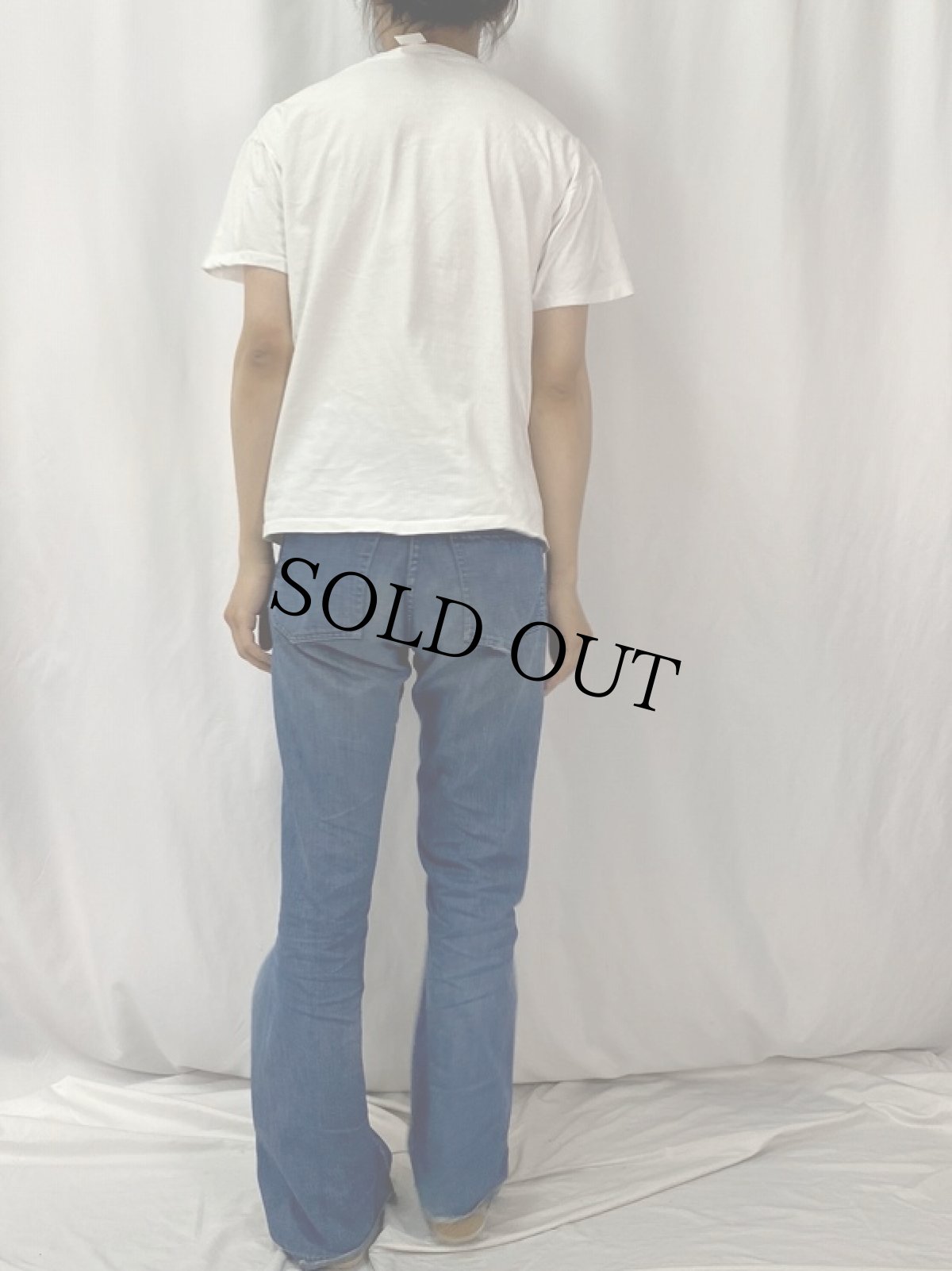 画像4: 90's JOHN LENNON USA製 "IMAGINE" ミュージシャンイラストTシャツ L  (4)