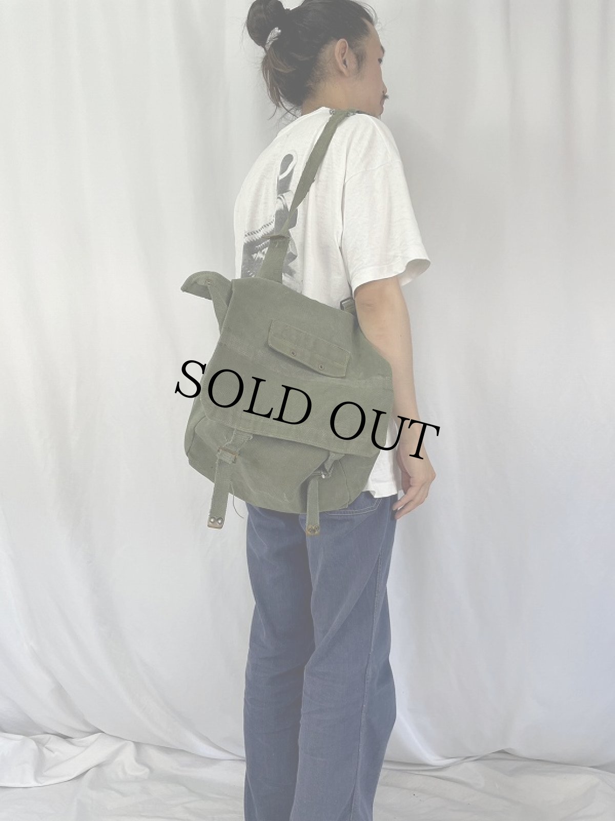 画像2: 50's Canadian Army "Koren War" ショルダーバッグ  (2)