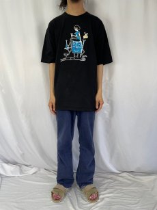 画像2: 2001 SHAG USA製 アートプリントTシャツ XL (2)