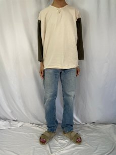 画像2: 80's Levi's 501 黒カン デニムパンツ W33 (2)