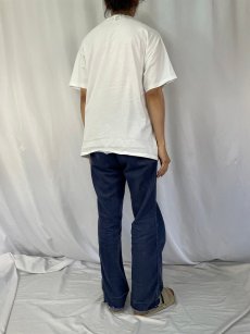 画像4: 2001 SHAG USA製 アートプリントTシャツ L (4)