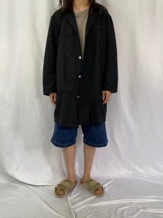 画像2: 50〜60's EURO AU MOLINEL マキニョンワークコート BLACK DEADSTOCK (2)