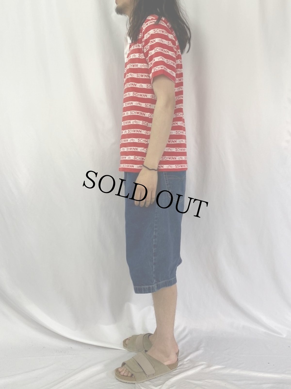 画像3: 70〜80's LION UNIFORM USA製 ボーダー柄 ニットポロシャツ L (3)