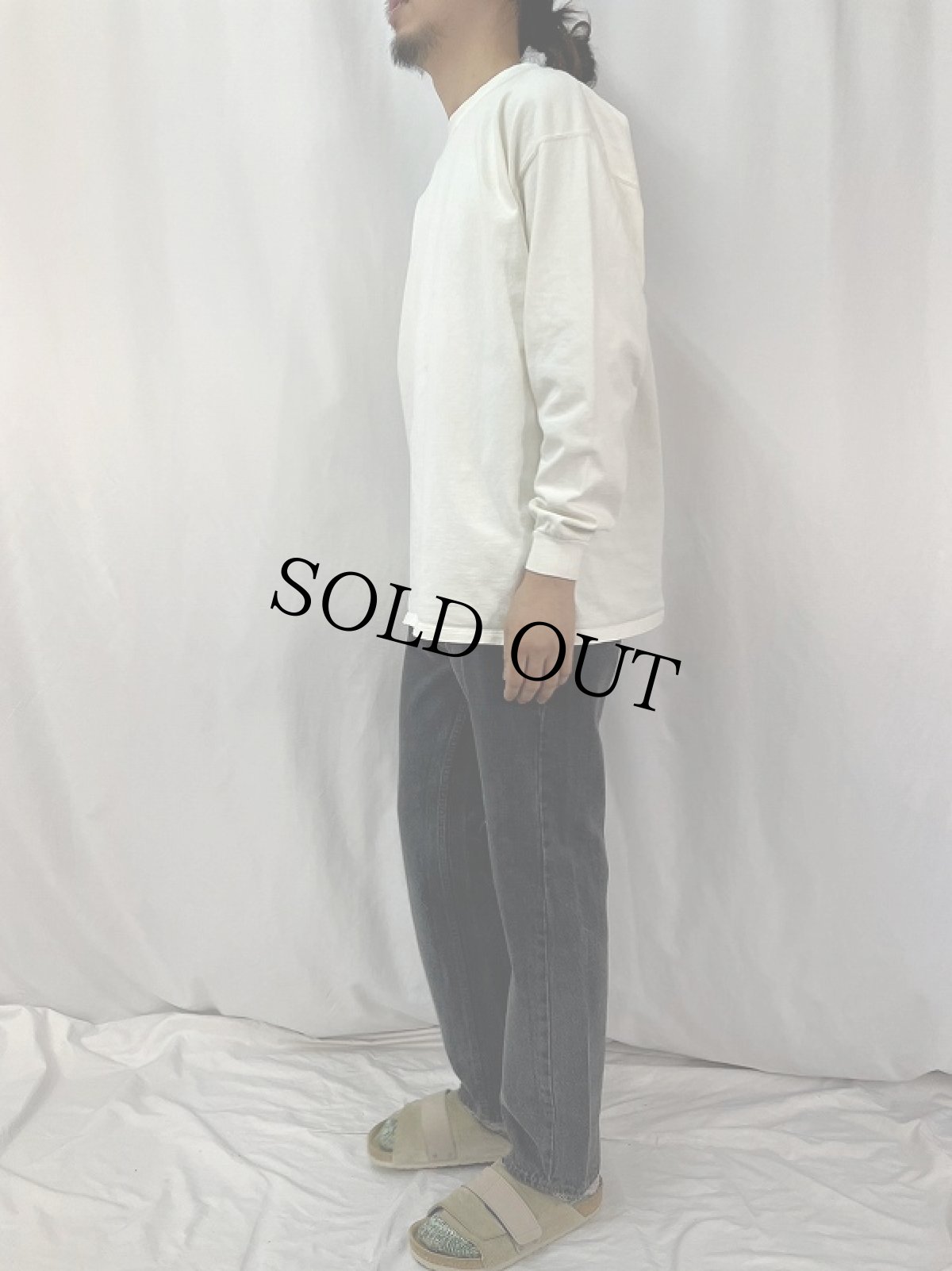 画像3: 90's Levi's 501 USA製 ブラックデニムパンツ W33 (3)