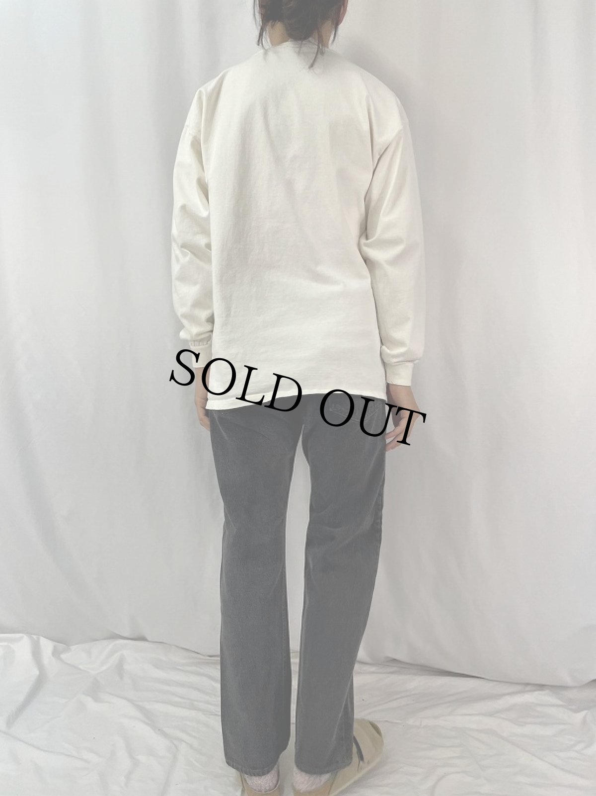 画像4: 90's Levi's 501 USA製 ブラックデニムパンツ W33 (4)