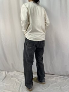 画像4: 90's Levi's 501 USA製 ブラックデニムパンツ W39 (4)