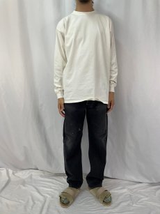 画像2: 2000's Levi's 501 USA製 ブラックデニムパンツ W35 (2)