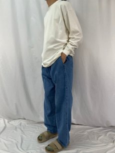 画像3: 90's POLO Ralph Lauren USA製ツータックデニムパンツ W37 (3)