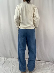 画像4: 90's POLO Ralph Lauren USA製ツータックデニムパンツ W37 (4)