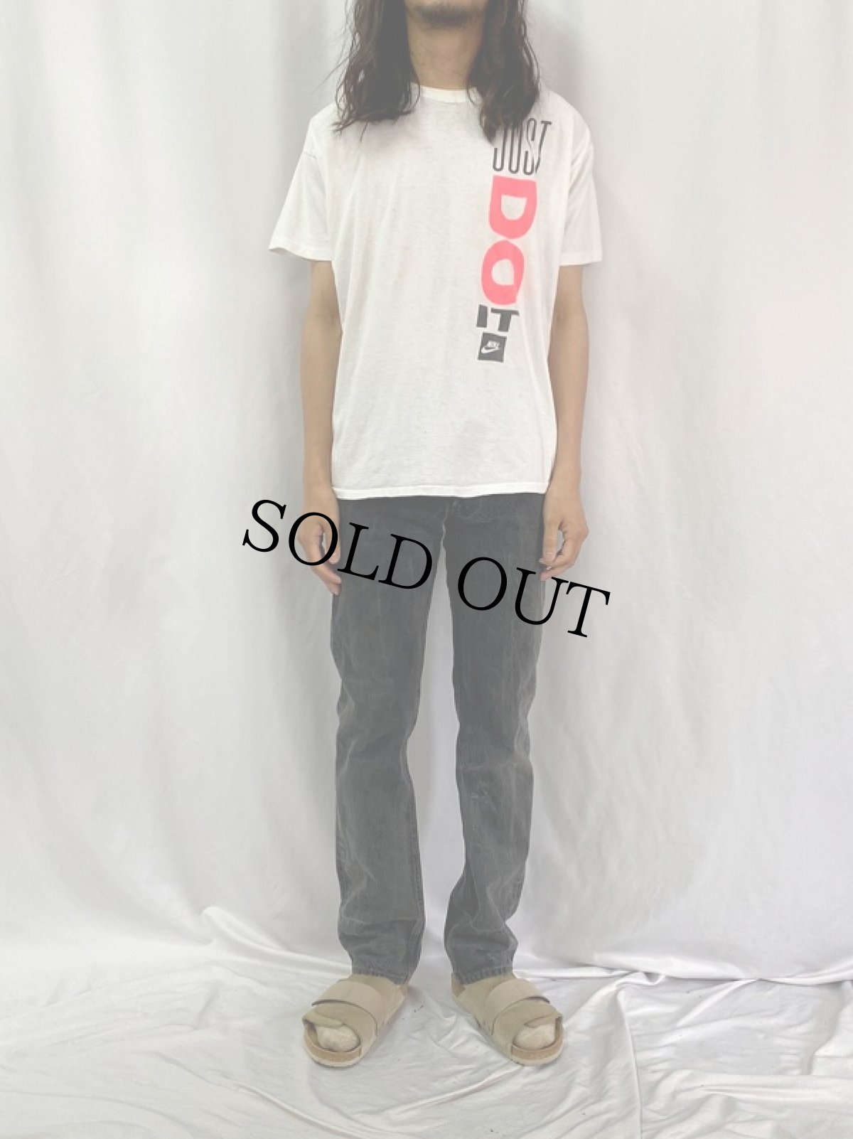 画像2: 90's Levi's 501 USA製 ブラックデニムパンツ W31 (2)