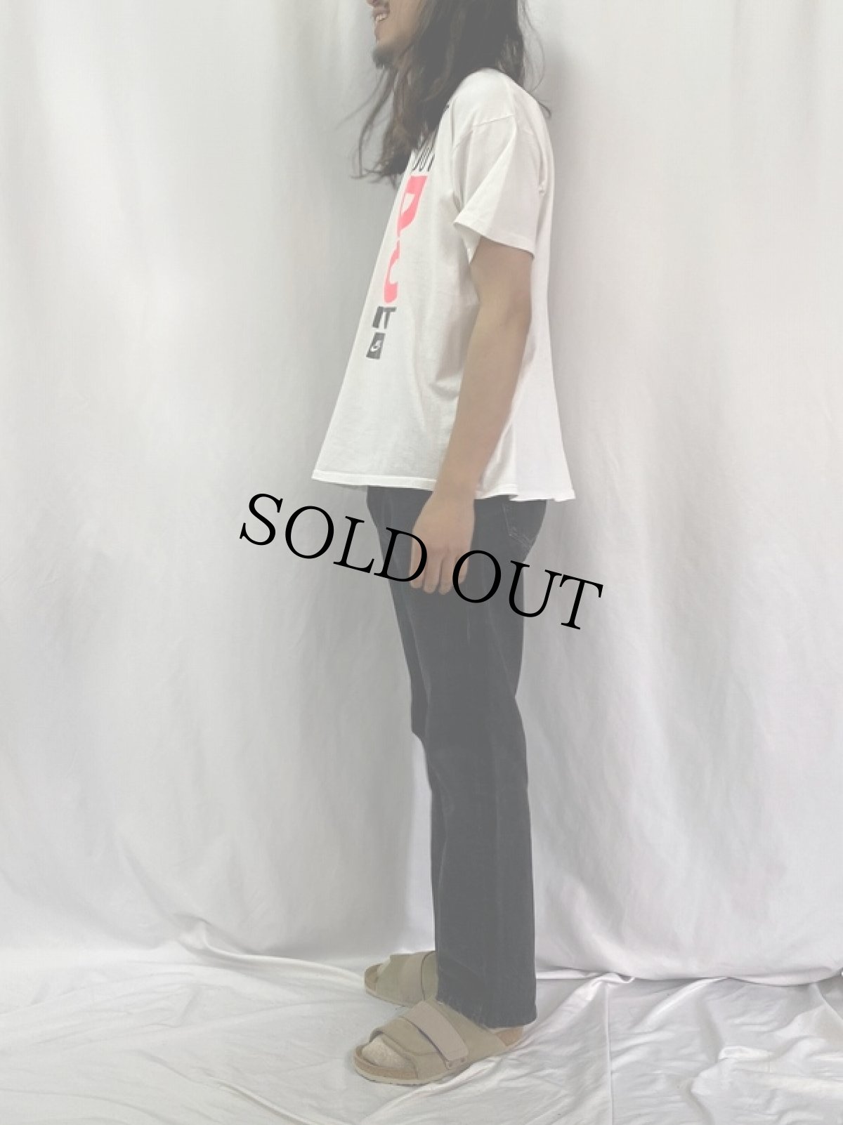 画像3: 90's EURO Levi's 501 FRANCE製 ブラックデニムパンツ W32 (3)