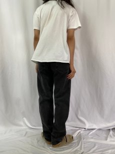 画像4: 90's Levi's 505 USA製 ブラックデニムパンツ W31 (4)