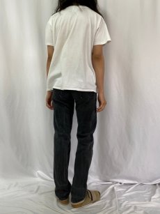 画像4: 90's Levi's 501 USA製 ブラックデニムパンツ W31 (4)