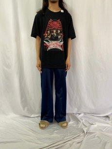 画像2: BABYMETAL メタルダンスユニットTシャツ XL (2)