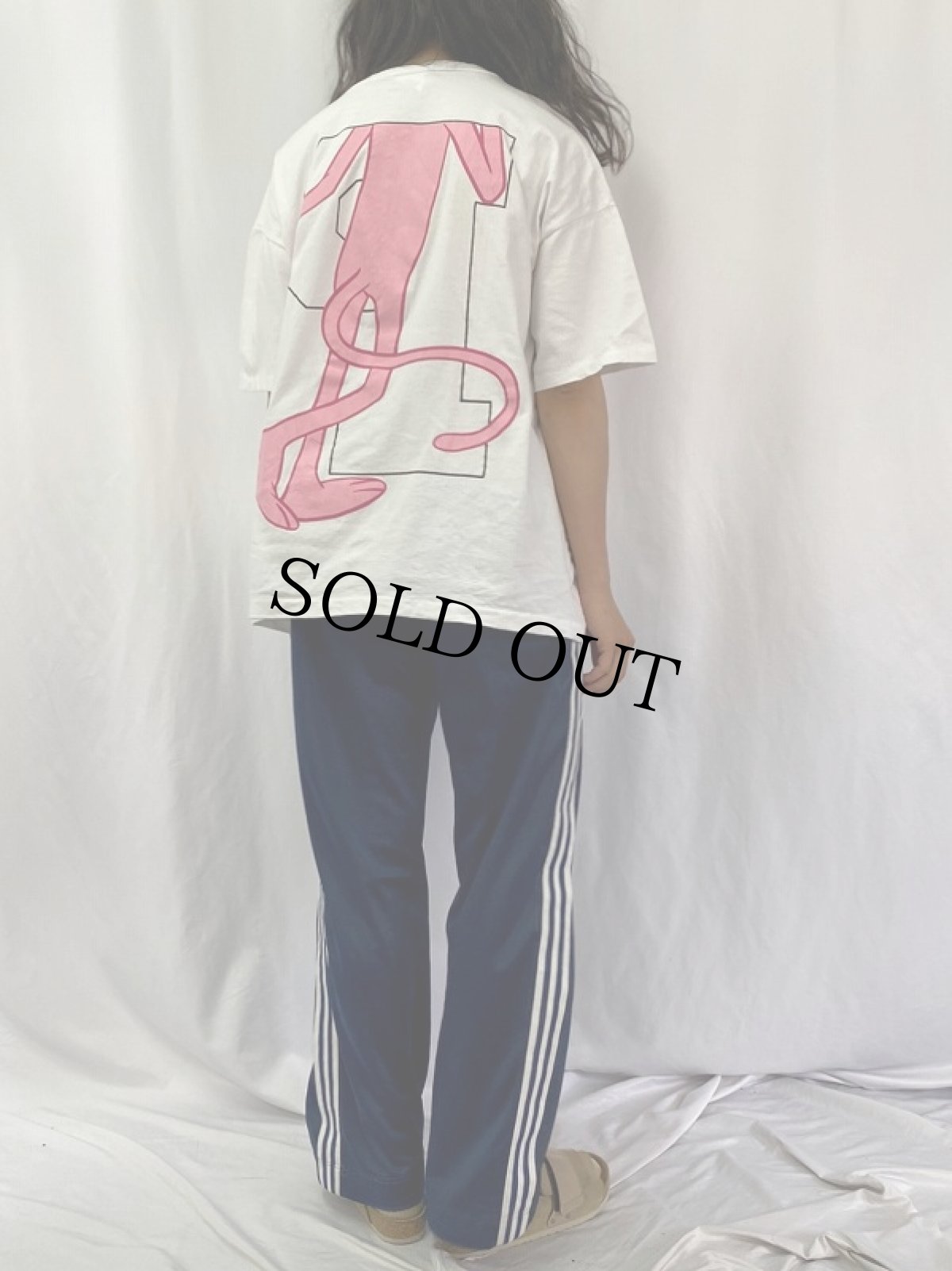 画像5: 90's PINK PANTHER USA製 キャラクターTシャツ ONESIZE (5)
