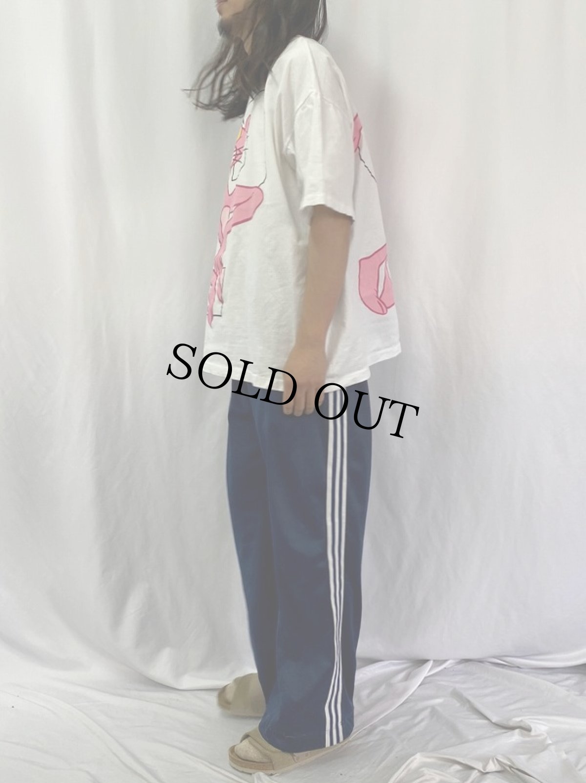 画像4: 90's PINK PANTHER USA製 キャラクターTシャツ ONESIZE (4)