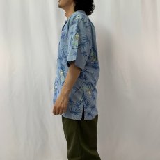 画像3: POLO Ralph Lauren "CLAYTON" オールオーバーパターン コットンアロハシャツ L (3)