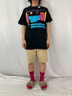 画像2: 90's "Periodic Table of the Elements" 周期表プリントTシャツ  (2)