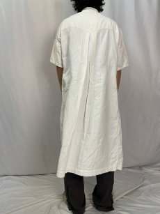 画像4: 【SALE】  〜60's EURO コットンガーゼ アトリエコート (4)
