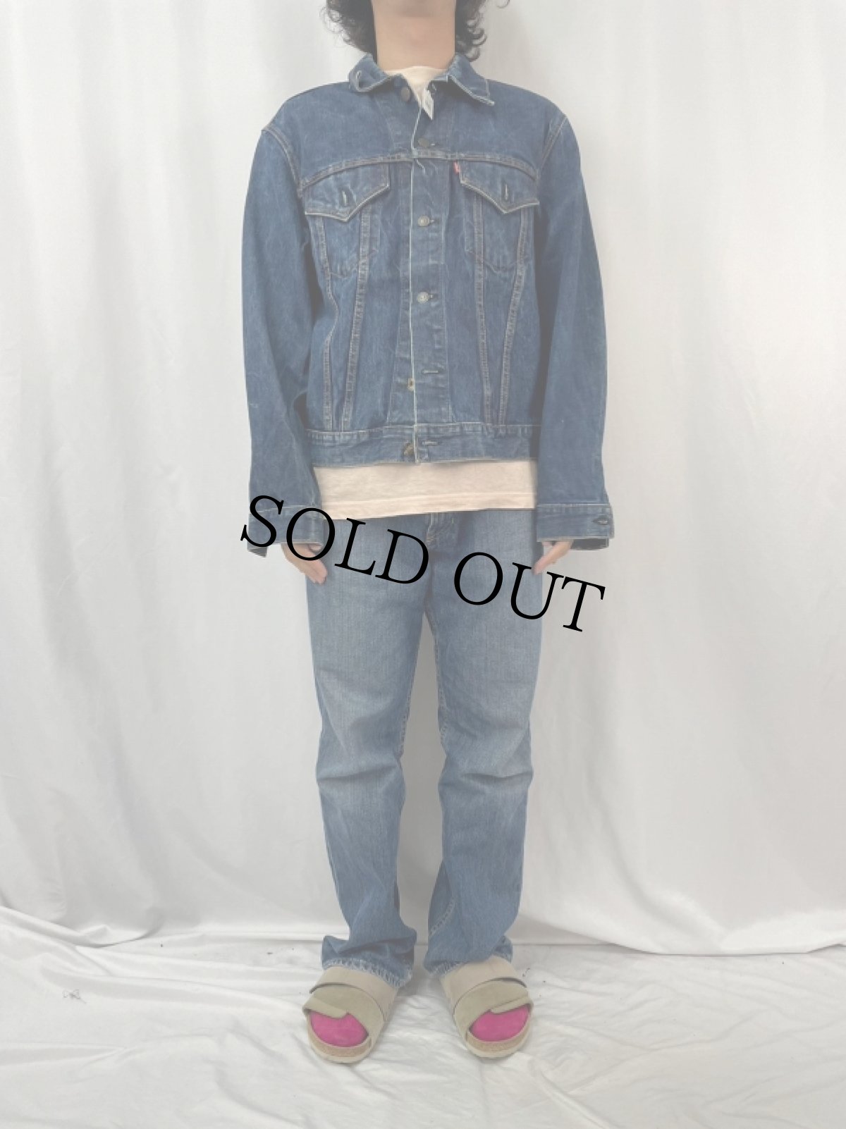 画像2: 70〜80's Levi's 70505 USA製 デニムジャケット (2)