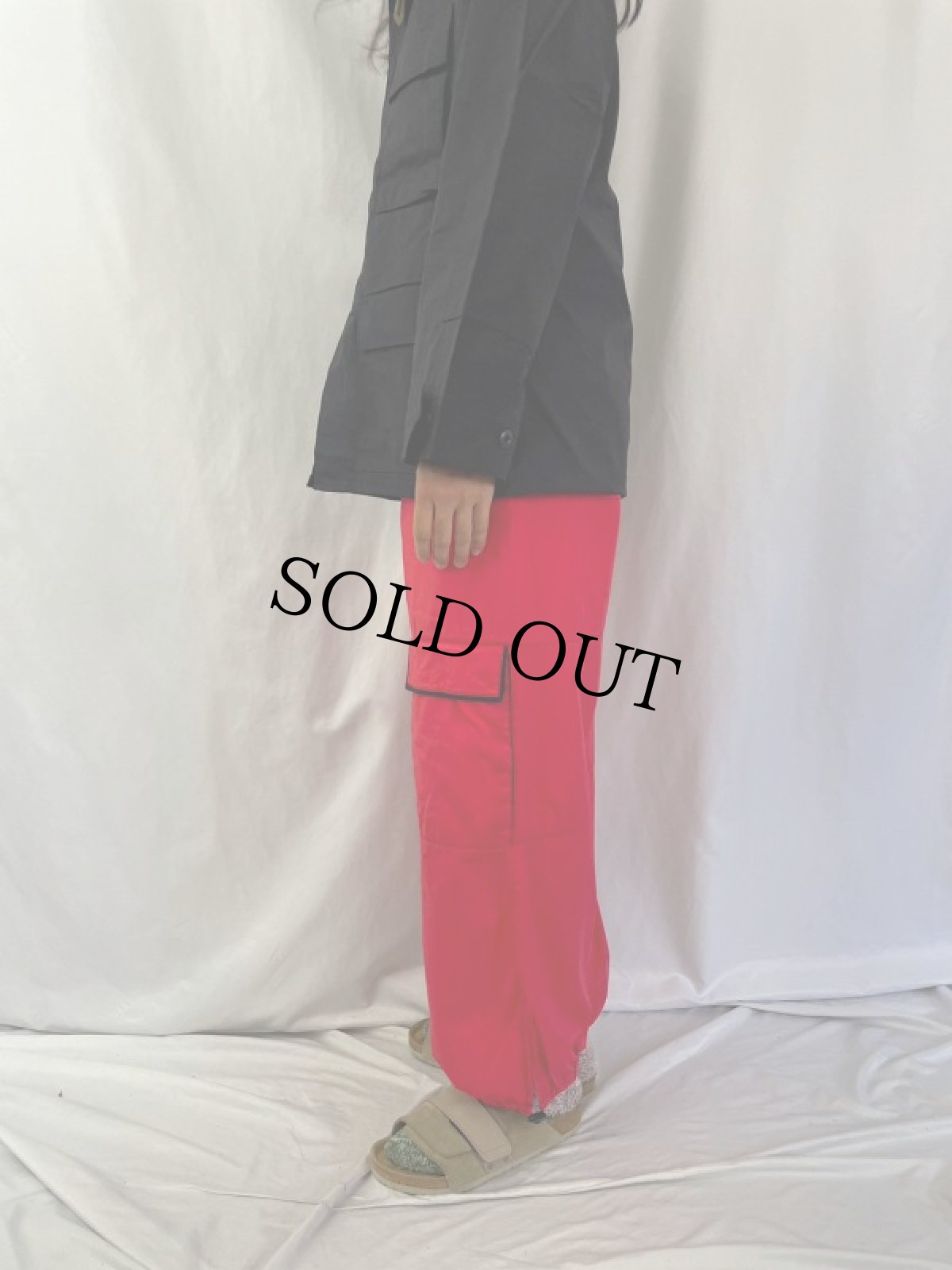 画像3: THE RAGGED PRIEST コットンカーゴパンツ W30 (3)