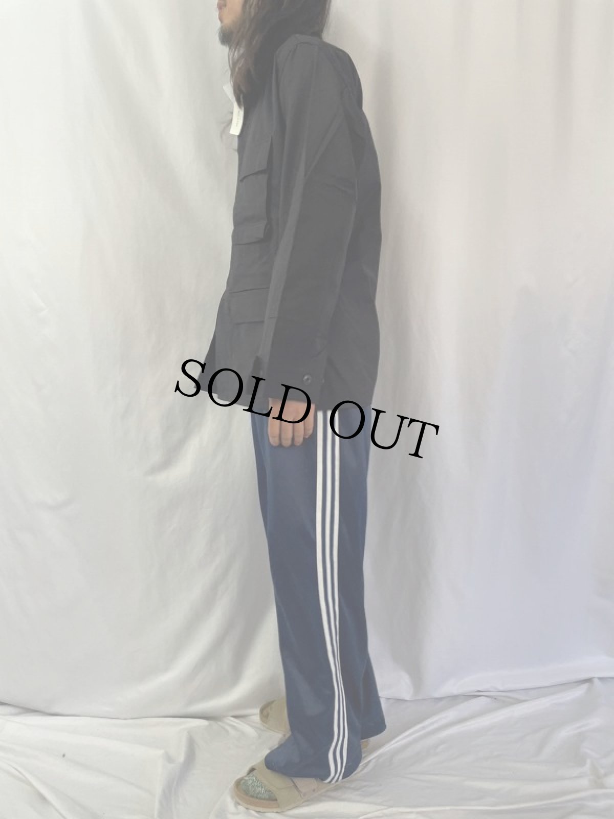 画像3: 90's U.S.ARMY COAT HOT WEATHER BLACK 357 BDUジャケット DEADSTOCK SMALL-REGULAR (3)