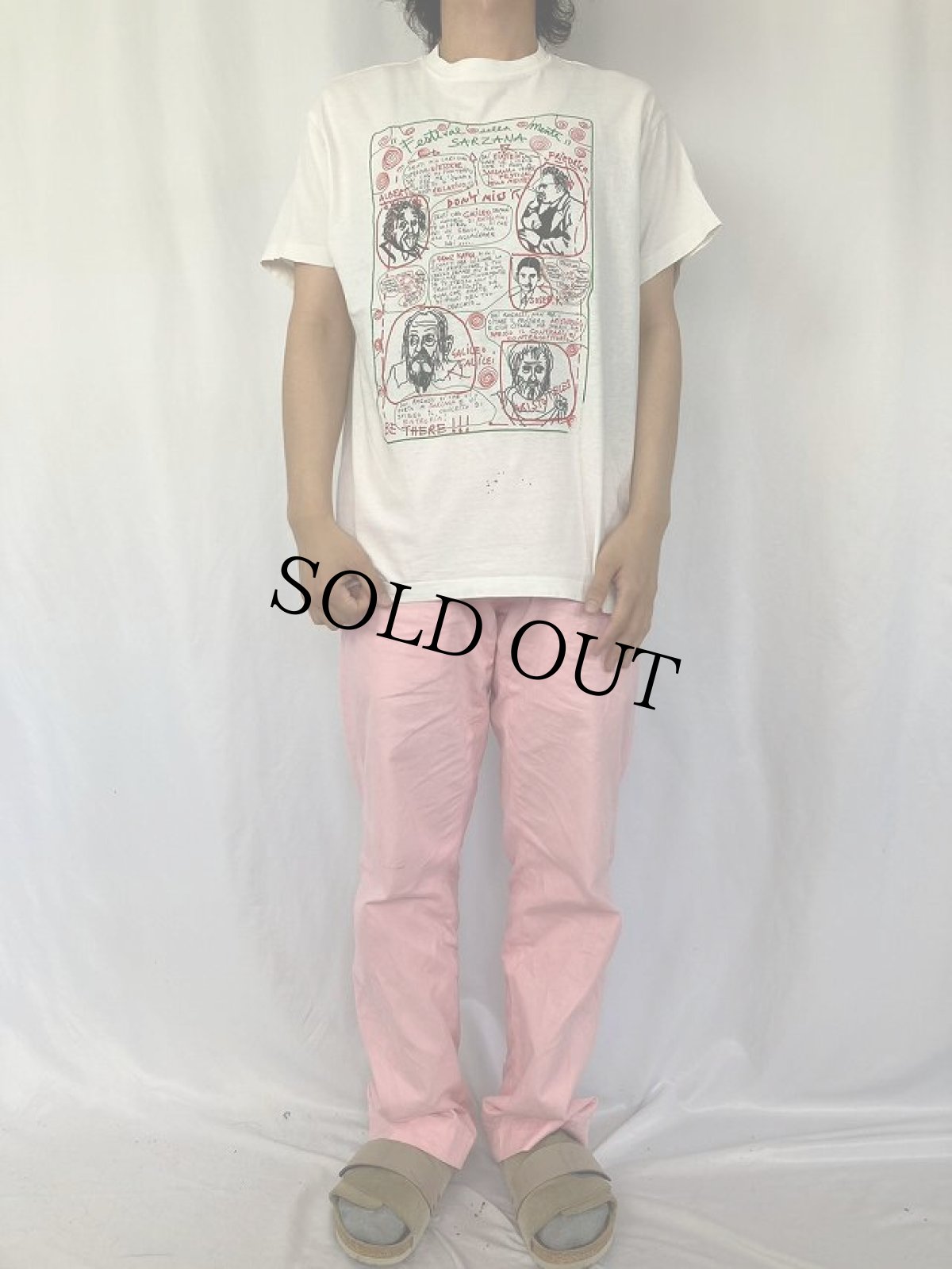 画像2: "Festival della mente SARZANA 2009" フェスティバルTシャツ (2)