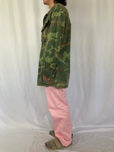画像3: 【SALE】 60's U.S.ARMY ERDL迷彩 "グリーンリーフ" ファティーグジャケット 3rd (3)