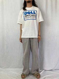 画像2: DELL コンピューター企業プリントTシャツ XL (2)
