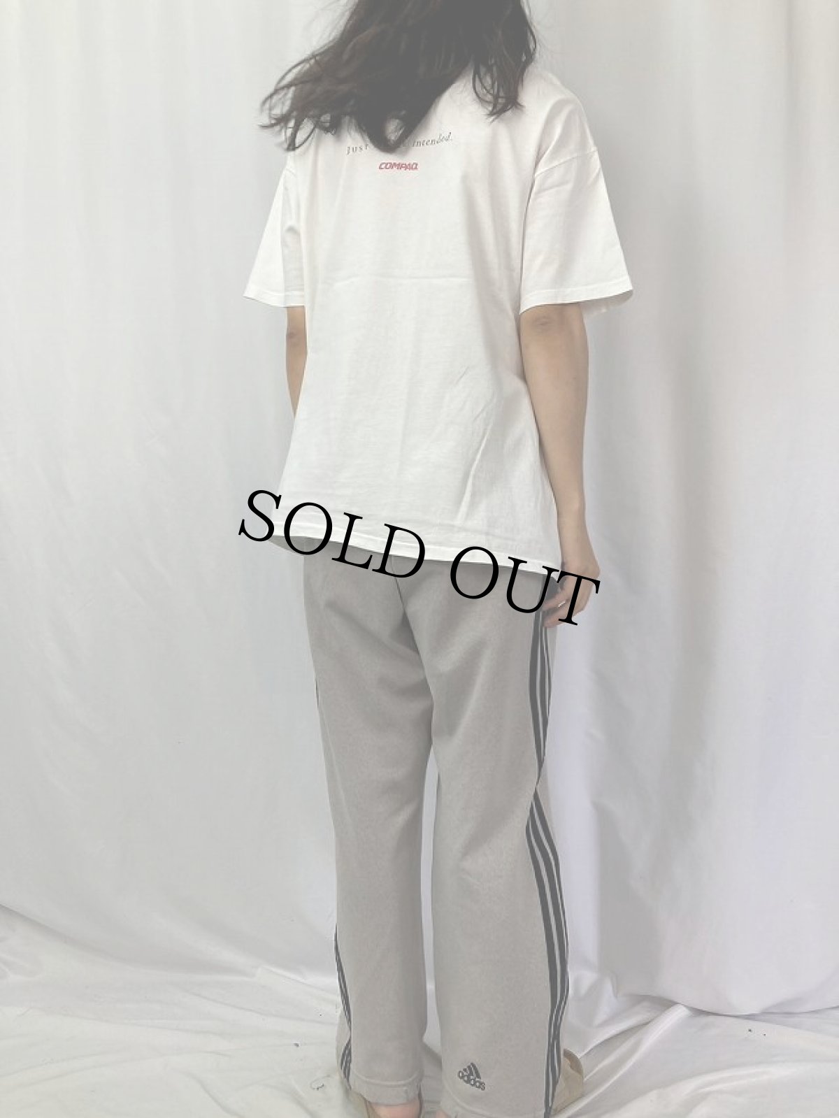 画像4: 90's COMPAQ USA製 IT企業プリントTシャツ XL (4)