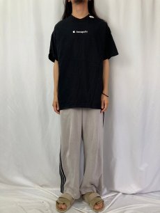 画像2: Apple "Annapolis" ロゴプリントTシャツ XL (2)