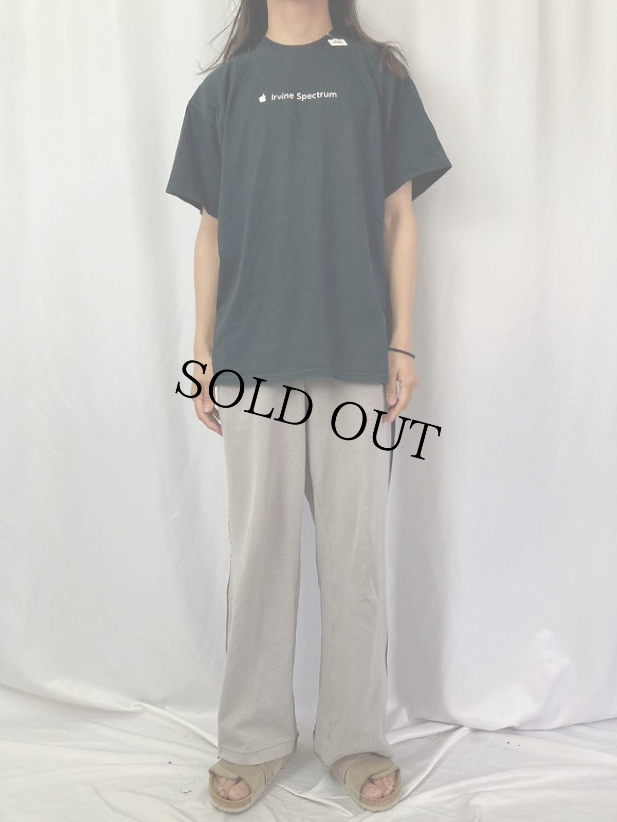 画像2: Apple "Irvine Spectrum" ロゴプリントTシャツ XL (2)