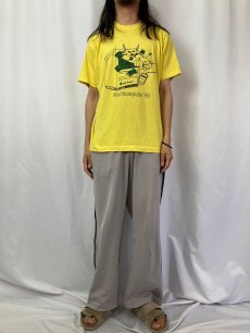 画像3: 80's Apple USA製 "MacStampede" イラストプリントTシャツ XL (3)