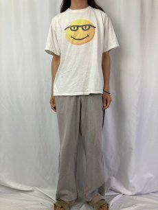 画像3: 90's Microsoft USA製 コンピューター企業 スマイルプリントTシャツ XL (3)