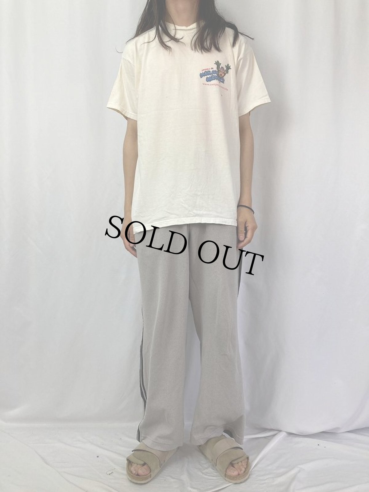 画像3: 90〜2000's COMPAQ "Moray Menace" アメコミイラスト IT企業プリントTシャツ XL (3)