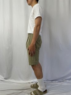 画像3: 【SALE】 40's EURO MILITARY 2タック チノショーツ W30 (3)