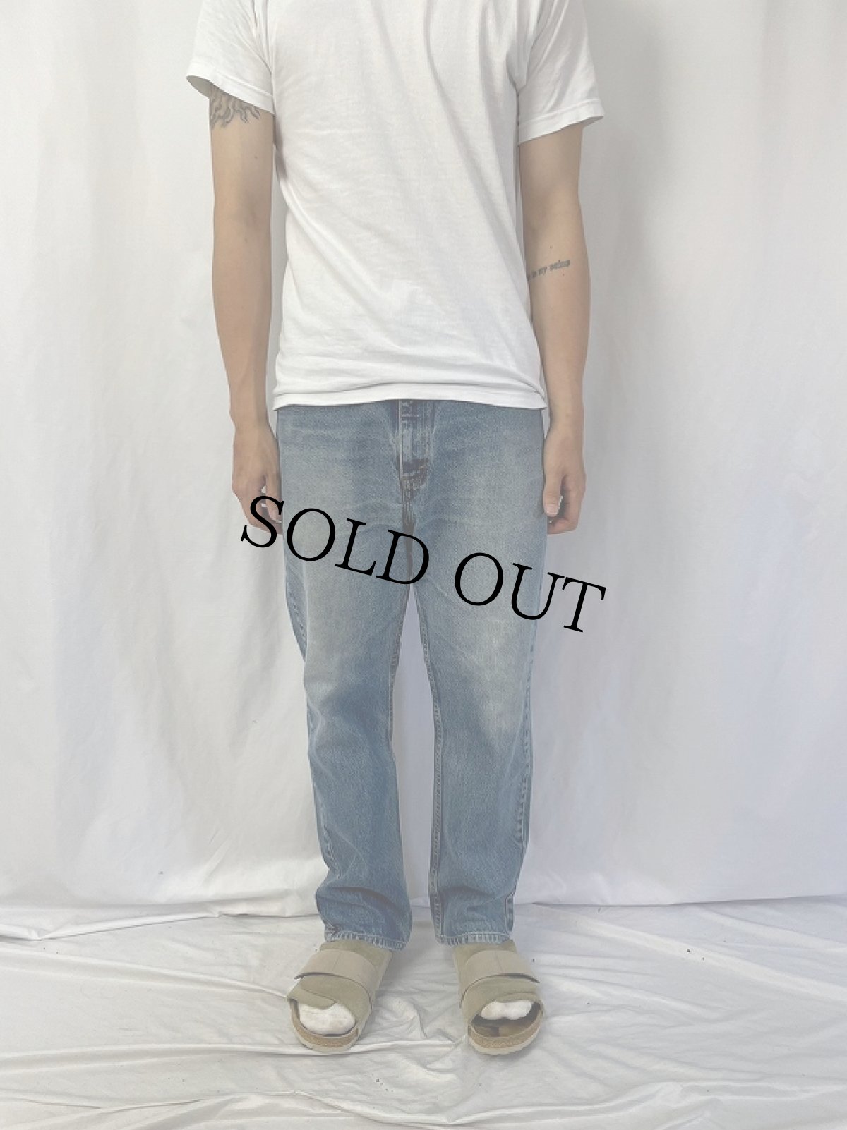 画像2: 90's Levi's 505 "REGULAR FIT" USA製 デニムパンツ W35 (2)