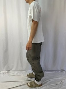 画像4: 90's〜 GAP "Are you a jean or khaki?" ロゴプリント ポケットTシャツ M (4)