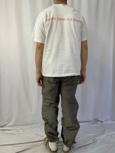 画像5: 90's〜 GAP "Are you a jean or khaki?" ロゴプリント ポケットTシャツ M (5)