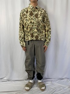画像2: 60〜70's Black Sheep ダックハンターカモ コットンシャツジャケット L (2)