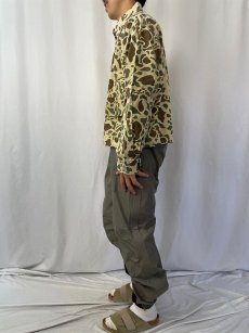 画像3: 60〜70's Black Sheep ダックハンターカモ コットンシャツジャケット L (3)