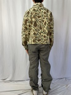 画像4: 60〜70's Black Sheep ダックハンターカモ コットンシャツジャケット L (4)