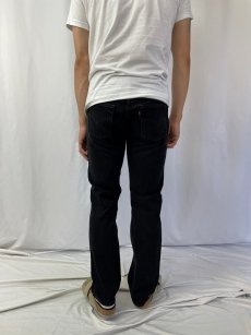 画像4: 2000's Levi's 501 USA製 "サルファブラック" ブラックデニムパンツ W29 (4)