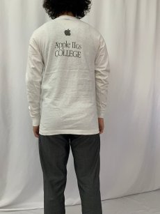 画像4: 【SALE】 90's Apple USA製 "Apple IIGs COLLEGE" プリントロンT M (4)