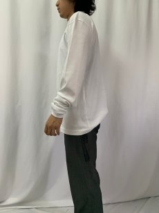 画像4: 【SALE】 Apple USA製 ロゴプリント モックネックロンT L (4)