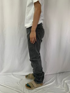 画像3: 90's Levi's 501 USA製 ブラックデニムパンツ W33 (3)