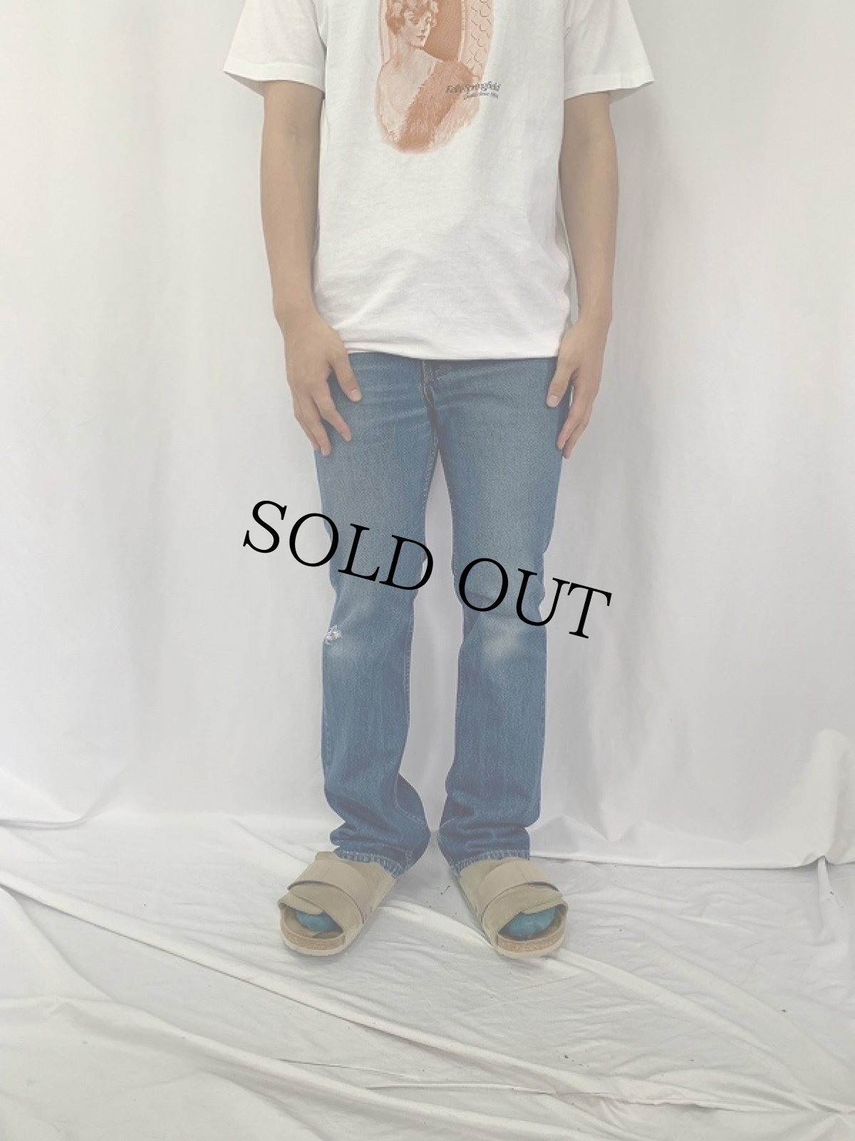 画像2: 90's Levi's 517 USA製 デニムパンツ W30 (2)